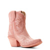 Bota Vaquera Chandler Gamuza Rosa