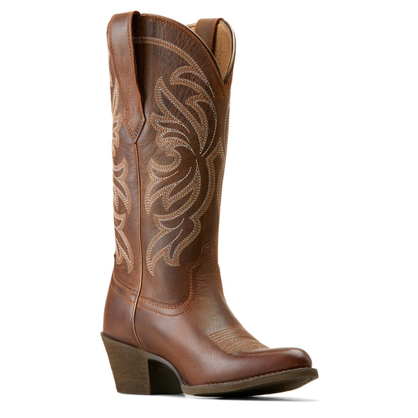 Bota Vaquera Heritage Stretchfit Café