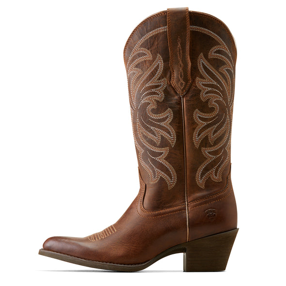 Bota Vaquera Heritage Stretchfit Café