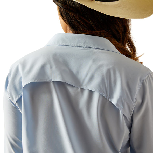 Camisa Ariat VentTEK Stretch Chambray Blue
