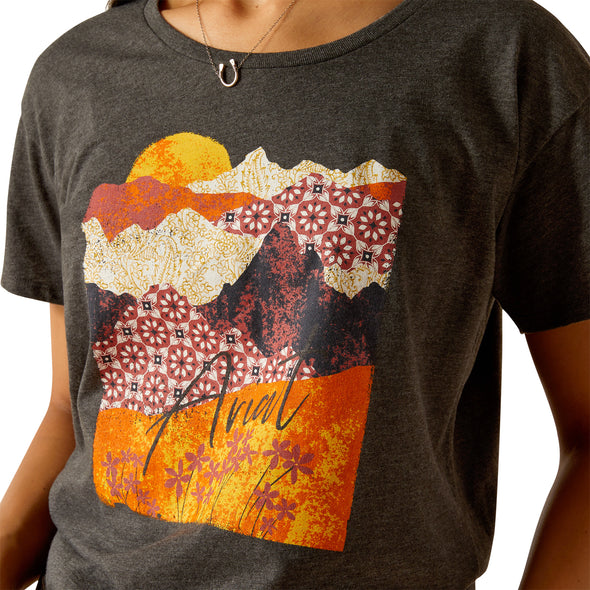 Playera Ariat Mountain Patterns