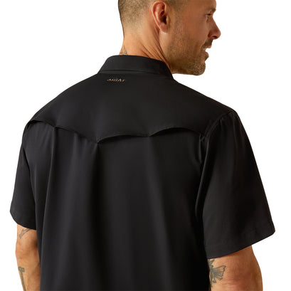 Camisa Ariat VentTEK Negro Corte Fitted