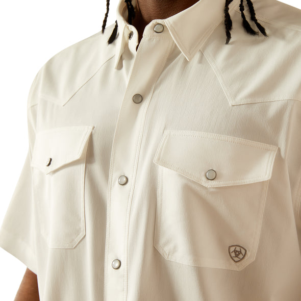 Camisa Ariat VentTEK Blanco Corte Clásico