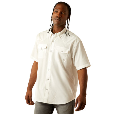 Camisa Ariat VentTEK Blanco Corte Clásico