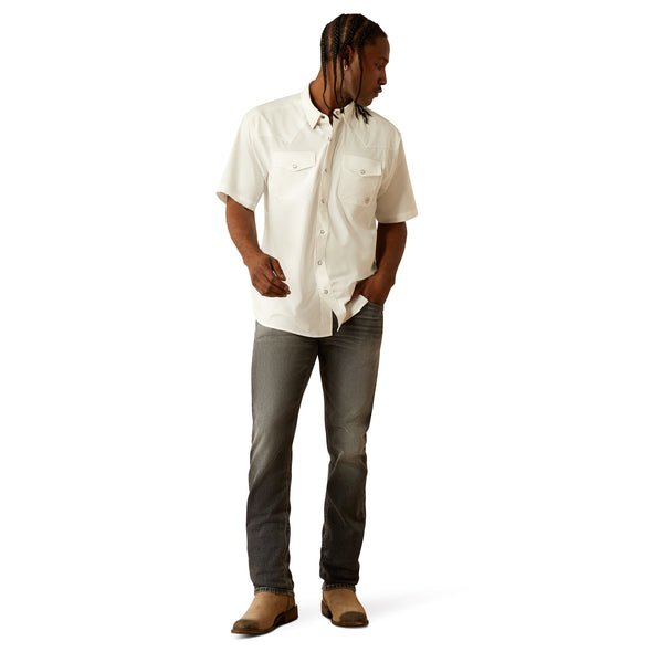 Camisa Ariat VentTEK Blanco Corte Clásico