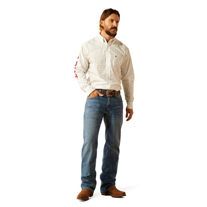 Camisa Ariat Team King Corte Clásico