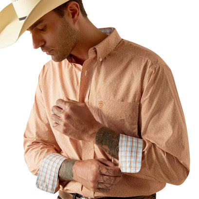 Camisa Ariat Libre De Arrugas Brysen Corte Clásico