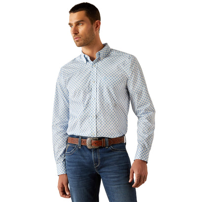 Camisa Ariat Libre De Arrugas Booker Corte Fitted