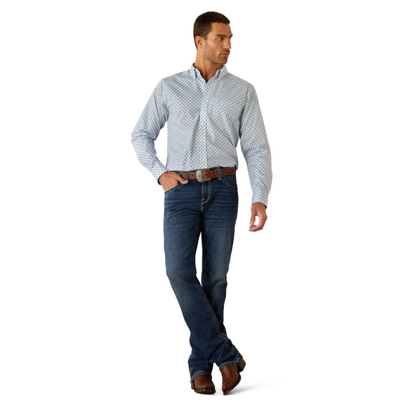 Camisa Ariat Libre De Arrugas Booker Corte Fitted