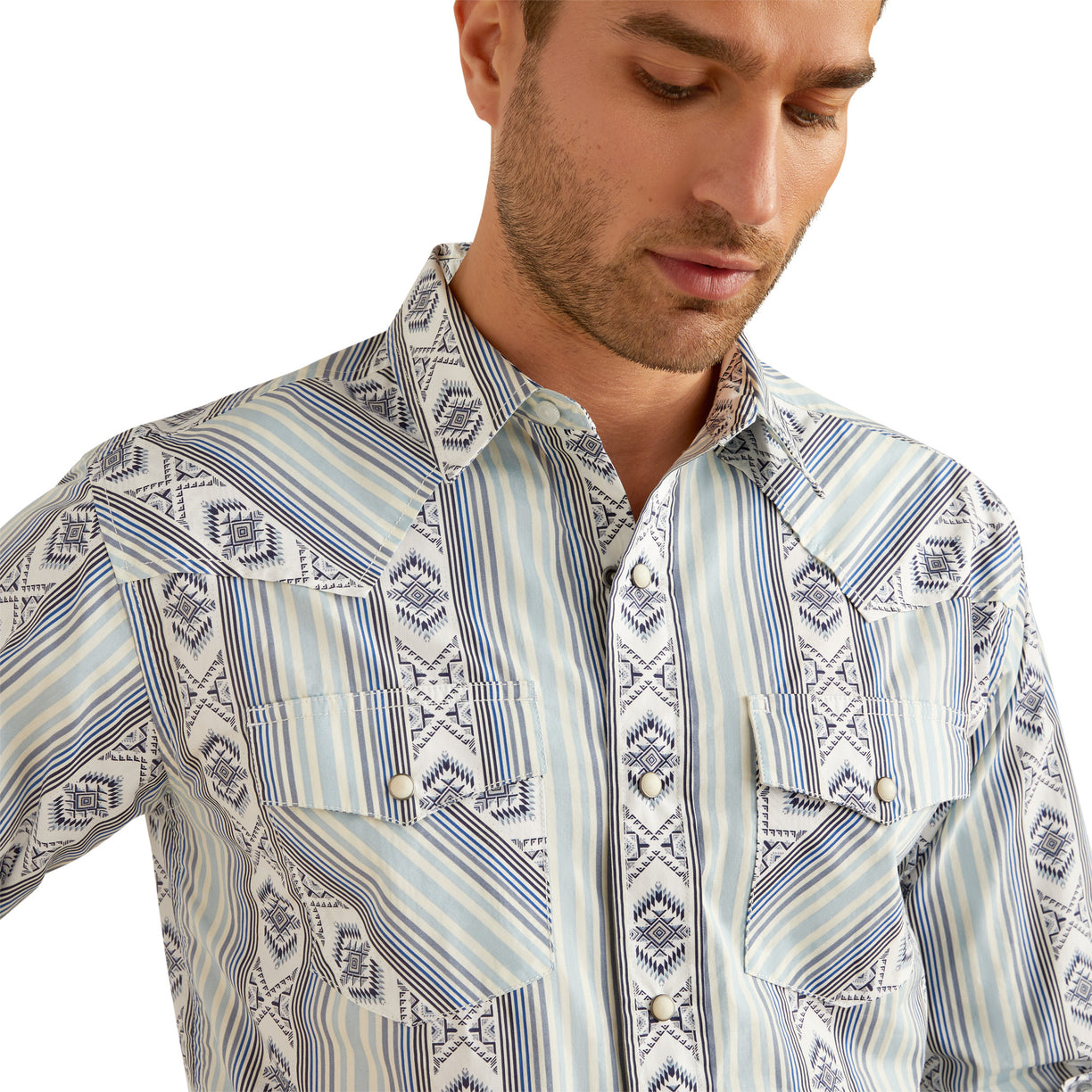 Camisa Ariat Heller Corte Retro