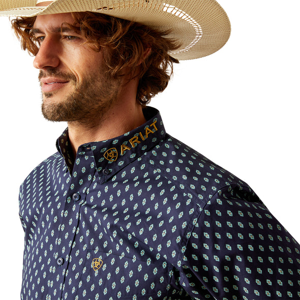 Camisa Ariat Team Powell Corte Fitted