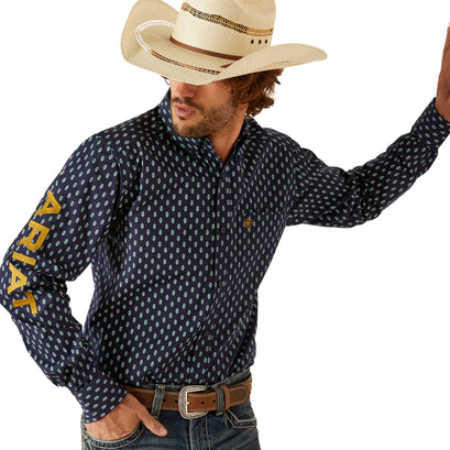 Camisa Ariat Team Powell Corte Fitted