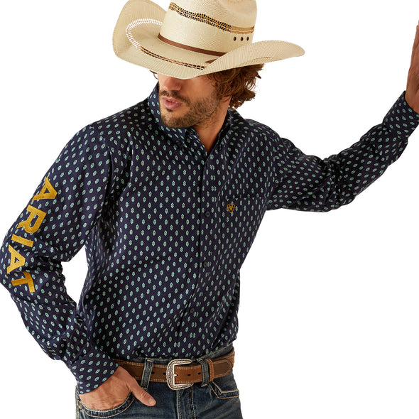 Camisa Ariat Team Powell Corte Fitted