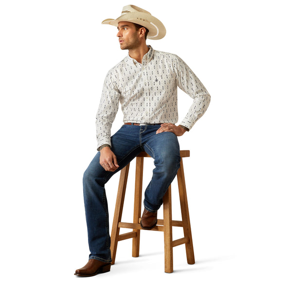 Camisa Ariat Team Perkins Corte Fitted