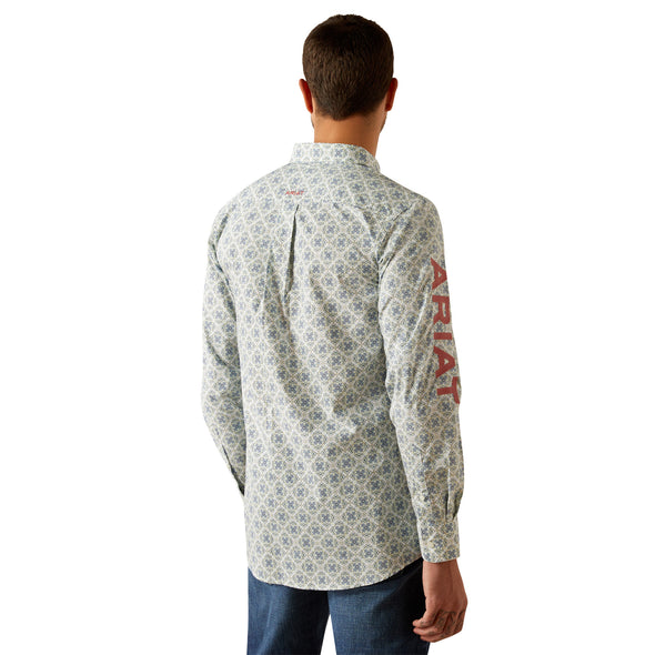 Camisa Ariat Team Prestley Corte Fitted