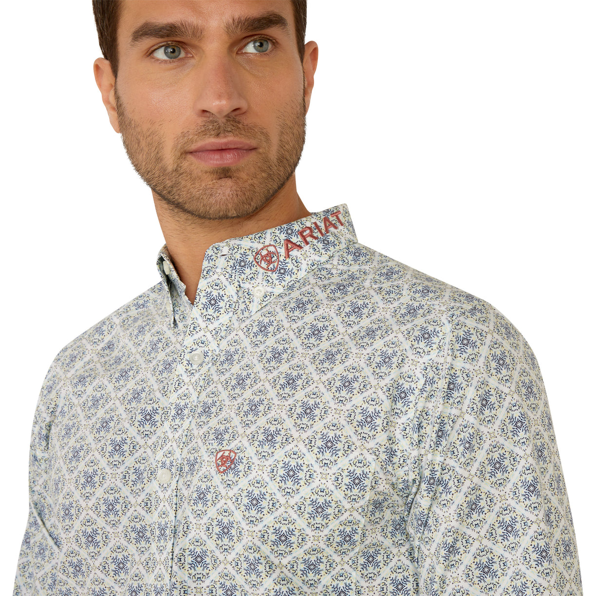 Camisa Ariat Team Prestley Corte Fitted
