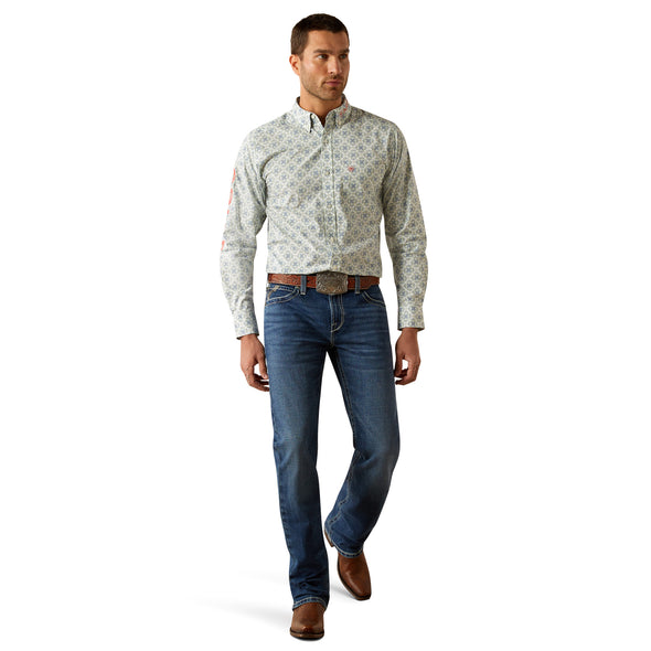 Camisa Ariat Team Prestley Corte Fitted