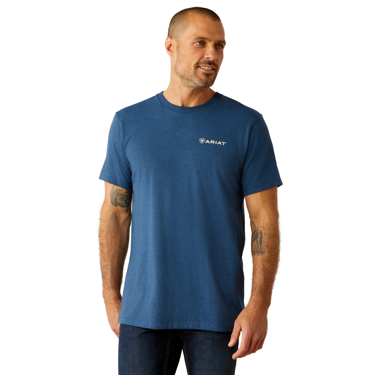 Playera Ariat Line Frame Hex