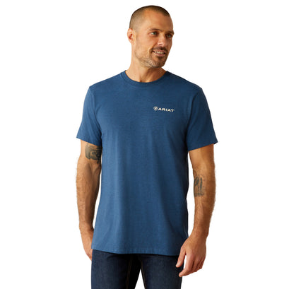 Playera Ariat Line Frame Hex