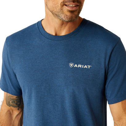 Playera Ariat Line Frame Hex