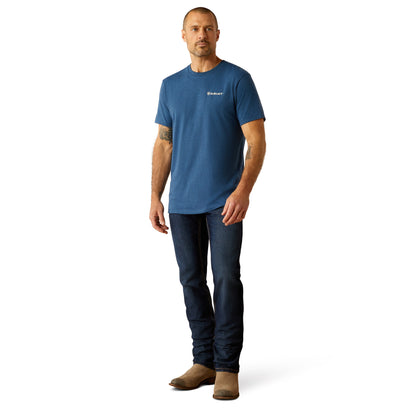 Playera Ariat Line Frame Hex