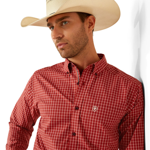 Camisa Ariat Pro Series Carlton Corte Fitted