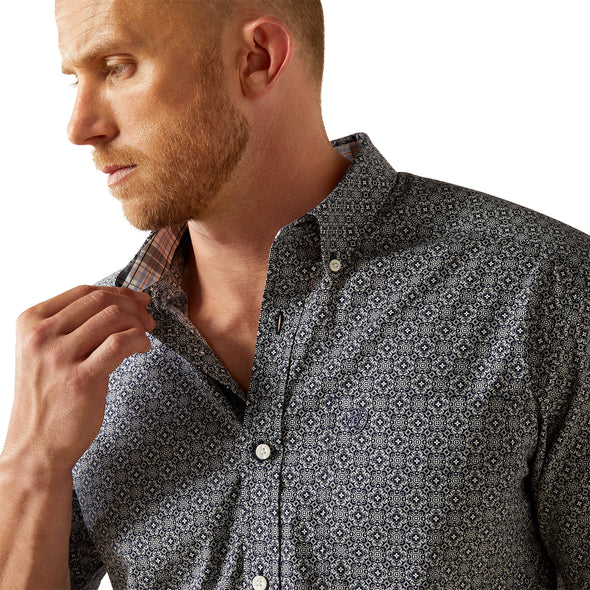 Camisa Ariat Libre De Arrugas Octavius Corte Clásico
