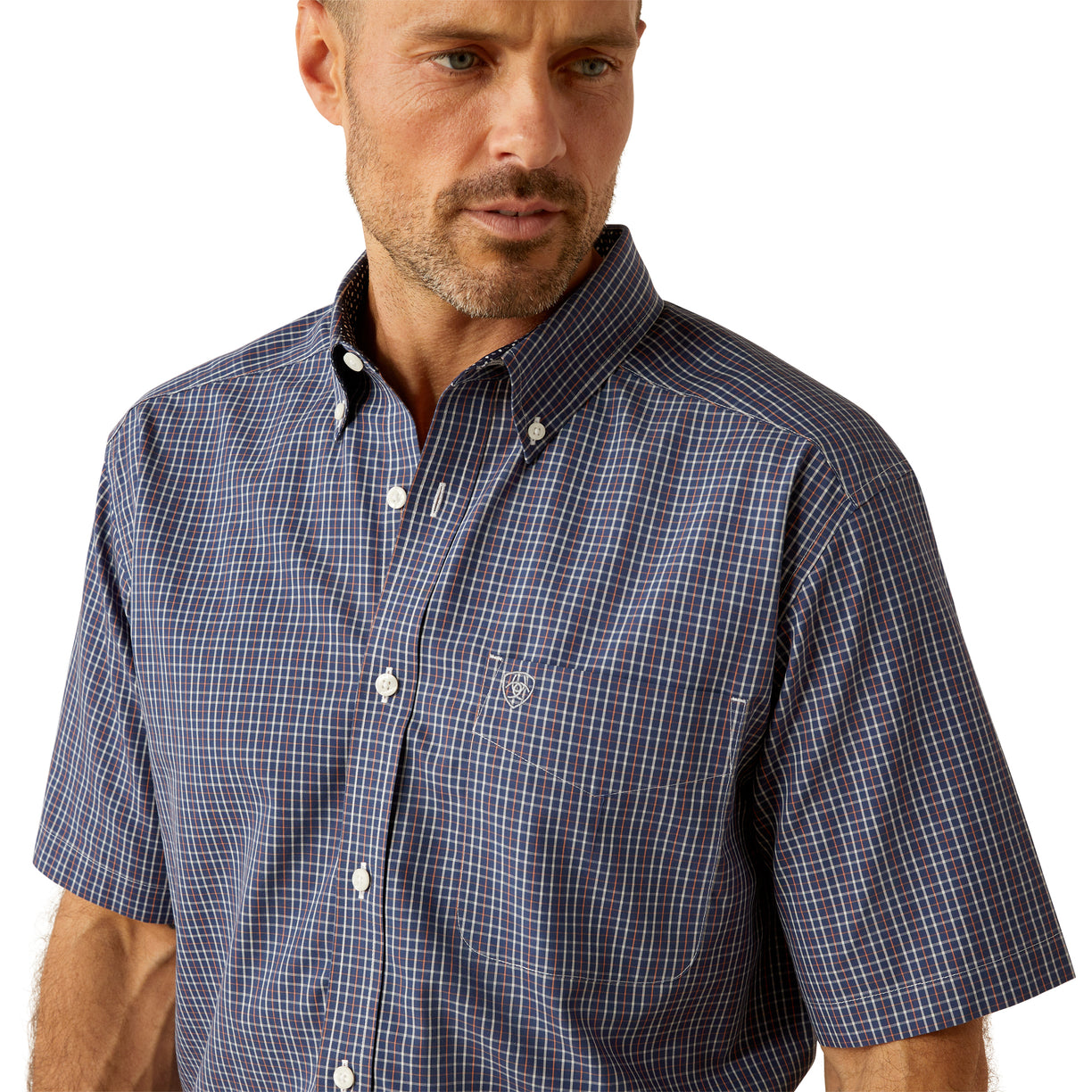 Camisa Ariat Libre De Arrugas Oaklee Corte Clásico