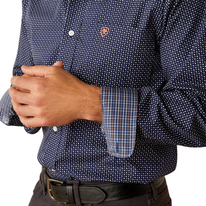 Camisa Ariat Libre De Arrugas Orrell Corte Clásico