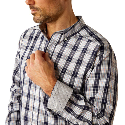 Camisa Ariat Libre De Arrugas Ocean Corte Clásico