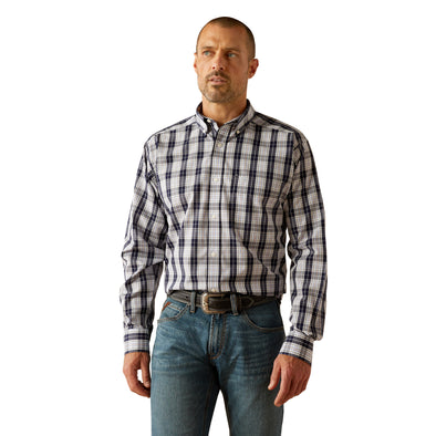 Camisa Ariat Libre De Arrugas Ocean Corte Clásico