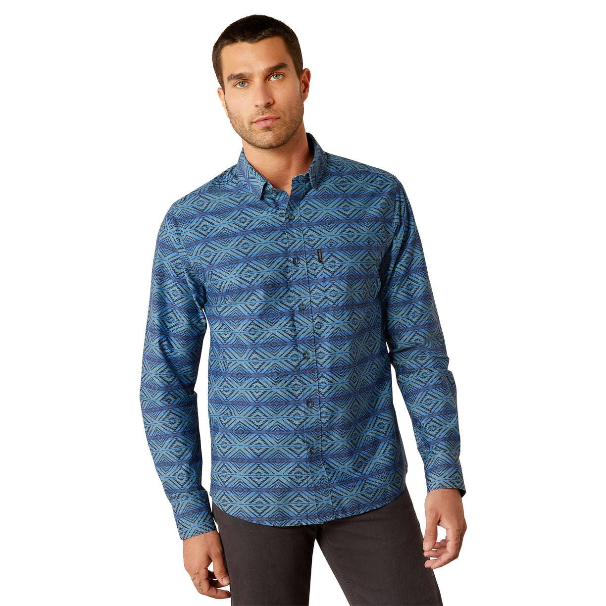 Camisa Ariat McKay Corte Moderno