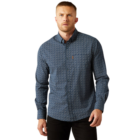 Camisa Ariat Marin Corte Moderno