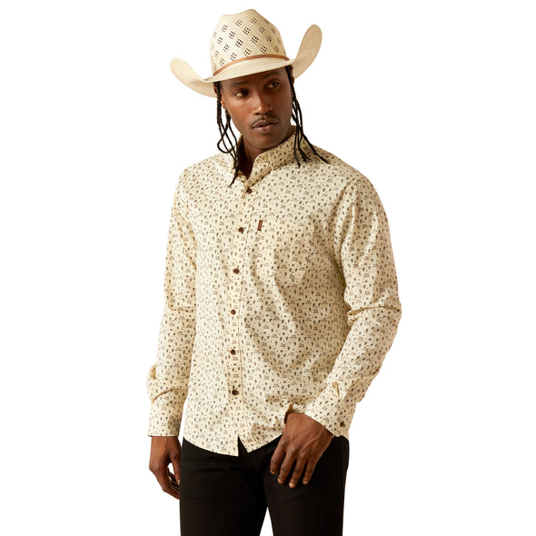 Camisa Ariat Milton Corte Moderno