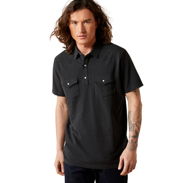 Polo Ariat Retro Negro