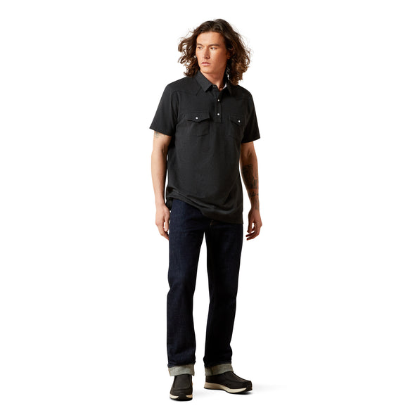 Polo Ariat Retro Negro