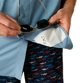 Camisa Ariat VentTEK Outbound Azul Corte Clásico