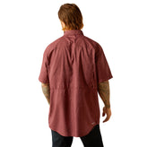 Camisa Ariat VentTEK Outbound Mahogany Corte Clásico