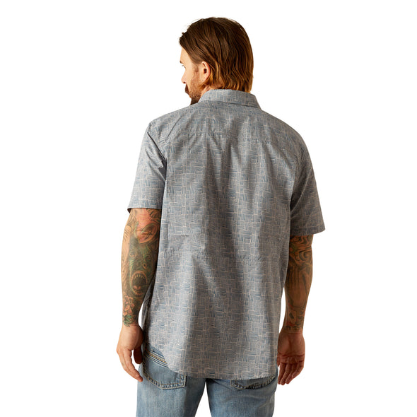 Camisa Ariat VentTEK Outbound Ombre Corte Fitted