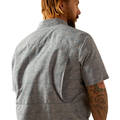 Camisa Ariat VentTEK Outbound Ombre Corte Fitted