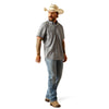Camisa Ariat VentTEK Outbound Ombre Corte Fitted