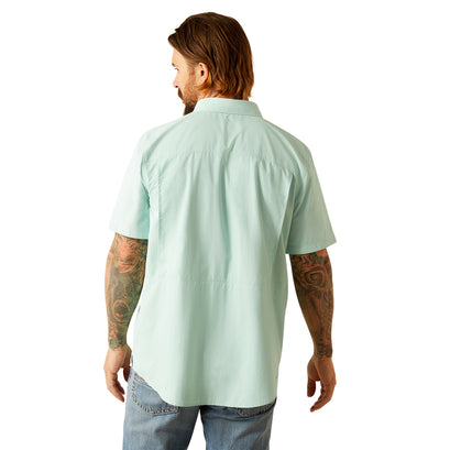 Camisa Ariat VentTEK Outbound Eggshell Corte Fitted
