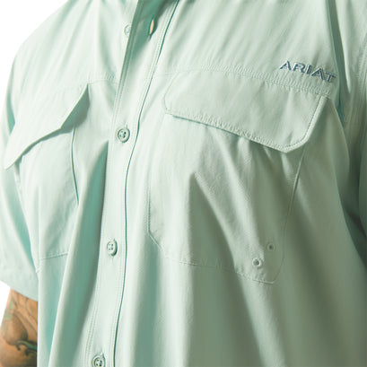Camisa Ariat VentTEK Outbound Eggshell Corte Fitted