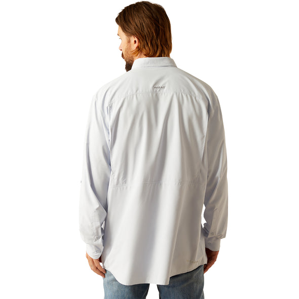 Camisa Ariat VentTEK Outbound Blanco Corte Clásico