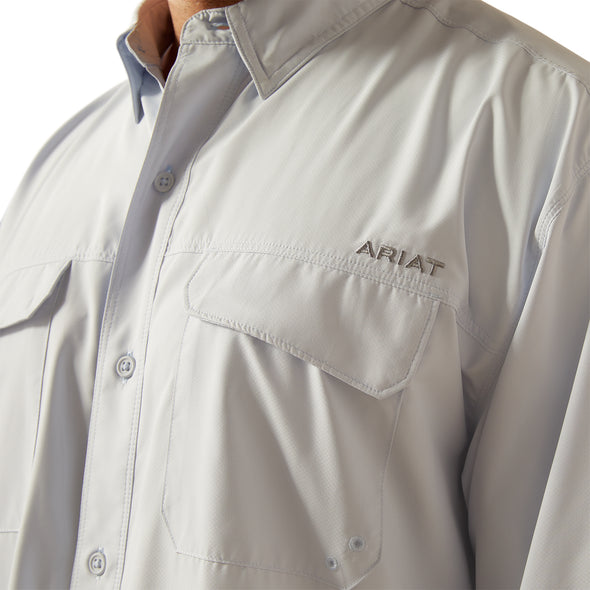 Camisa Ariat VentTEK Outbound Blanco Corte Clásico