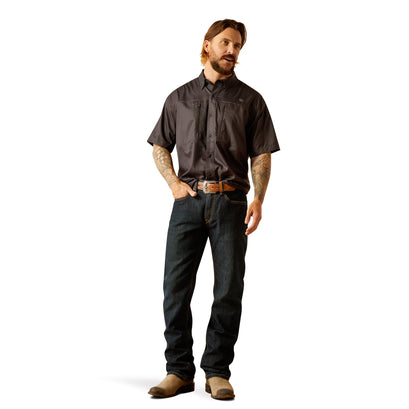 Camisa Ariat VentTEK Negro Corte Clásico