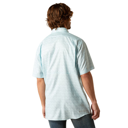 Camisa Ariat VentTEK Azul Corte Clásico