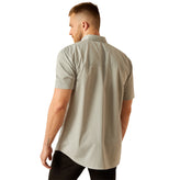 Camisa Ariat 360 Airflow Gris Corte Clásico