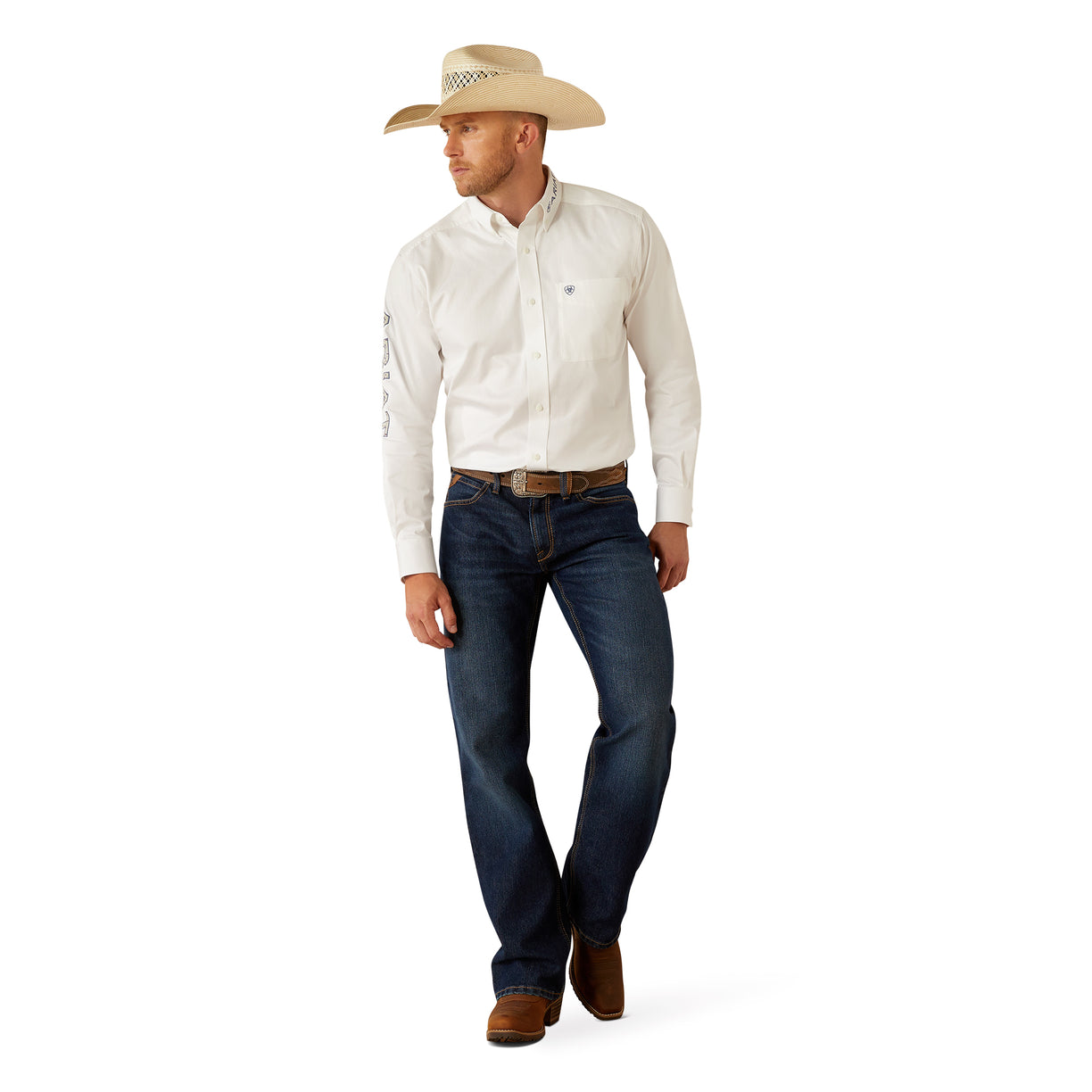 Jeans Ariat M4 Relaxed Murphy Corte de Bota