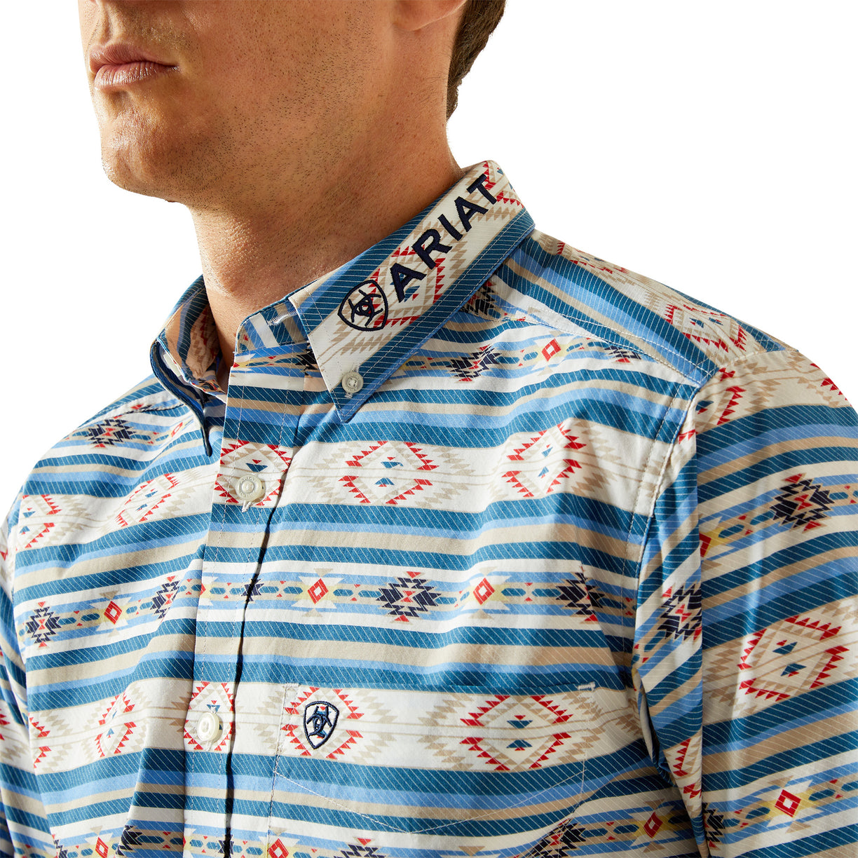 Camisa Ariat Team Albert Corte Fitted
